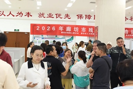 掌握一技之长 点亮生活希望  廊坊举办“洽逢其10”残疾人专场招聘会暨收纳技能培训